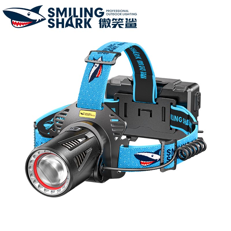 Smiling Shark Td2002 Led Headlight M77 Headlamp Super Bright Yellow ...