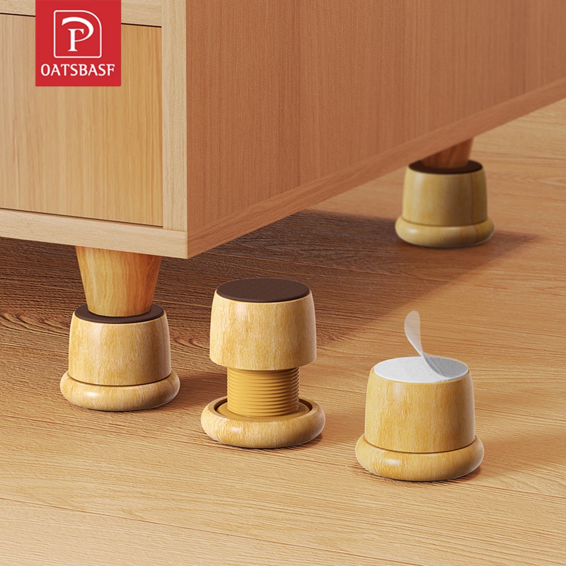 oatsbasf-furniture-heightening-pad-solid-wood-material-shockproof-non