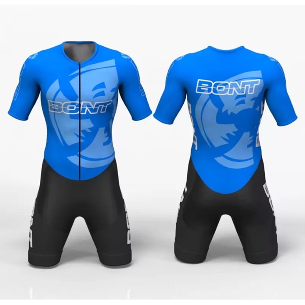 BONT Inline Skating Racing Skinsuit Men Speed Inline Roller Skate Sets