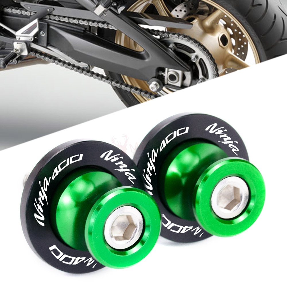 AFor KAWASAKI NINJA 400 20182021 2022 2023 Motorcycle Accessories 8MM Swingarm Spools Slider