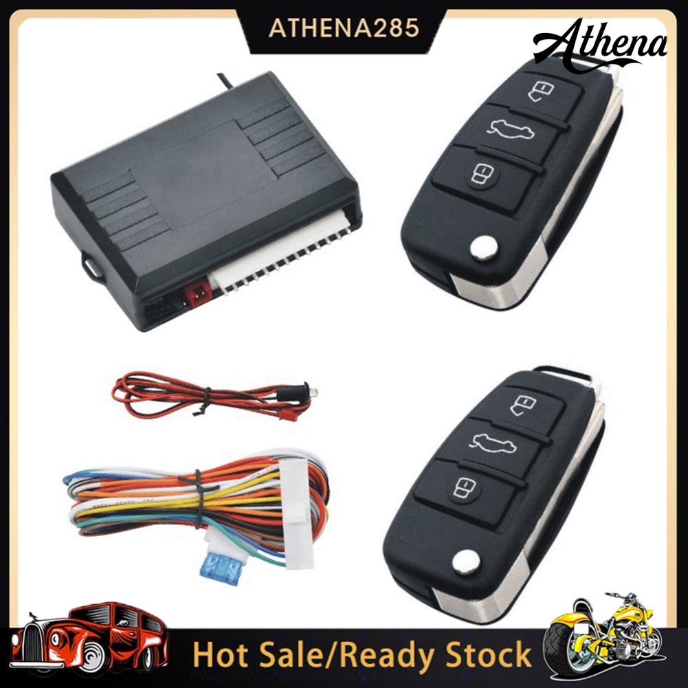 √COD Universal Auto Car Burglar Alarms Remote Central Control Locking