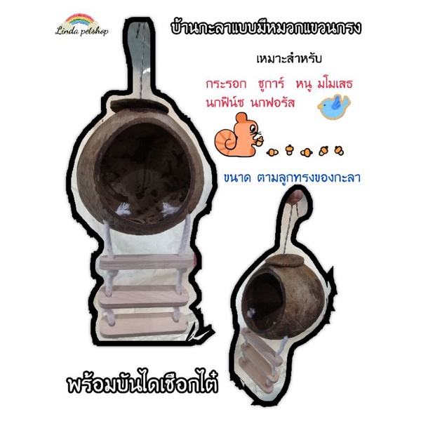Kala House Suga Squirrel Hat Type With Rope Ladder No Colour Decoration ...