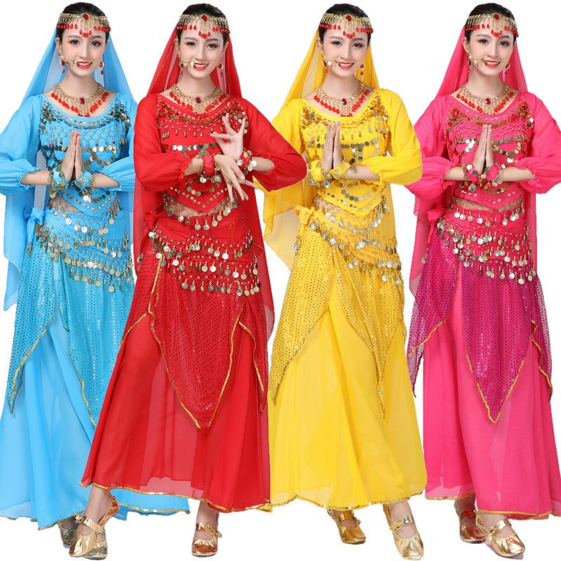 Indian Dance Costume New Style Xinjiang Dance Costume Ethnic Style