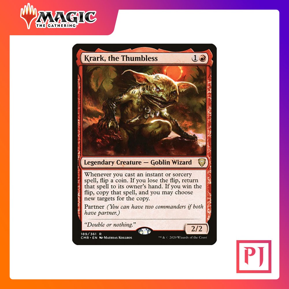 [MTG] Krark the Thumbless [CMR] [RED] [RARE] [NORMAL] [ENG] (Magic Card ...