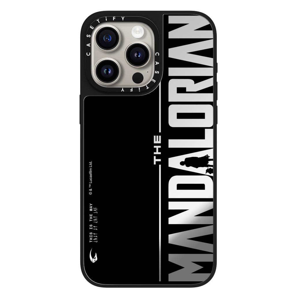 CASETiFY Case | The Mandalorian Black & White Logo | Shopee Philippines