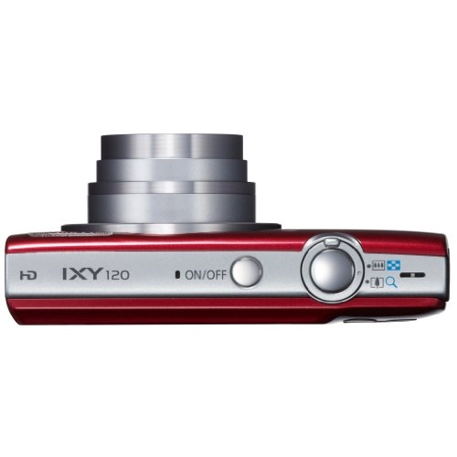EvilDragon ！Canon IXY 120 Canon Digital Camera IXY 120 8x Optical Zoom Red IXY120 (RE