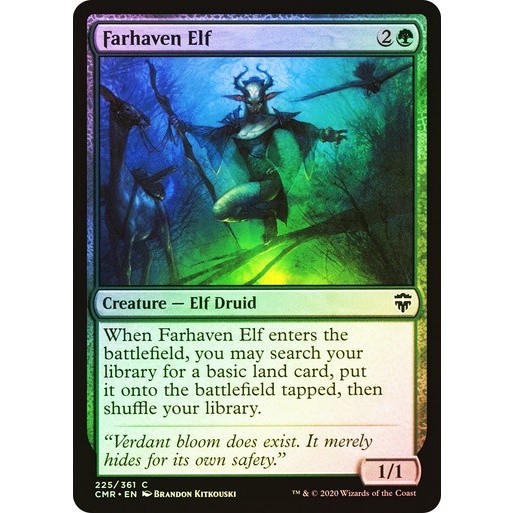 [MTG] Farhaven Elf [AFR] [GREEN] [FOIL] [ENG] (Magic Card