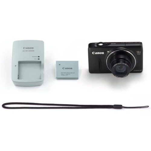 Canon Digital Camera Power Shot SX600 HS Black 18x Optical Zoom