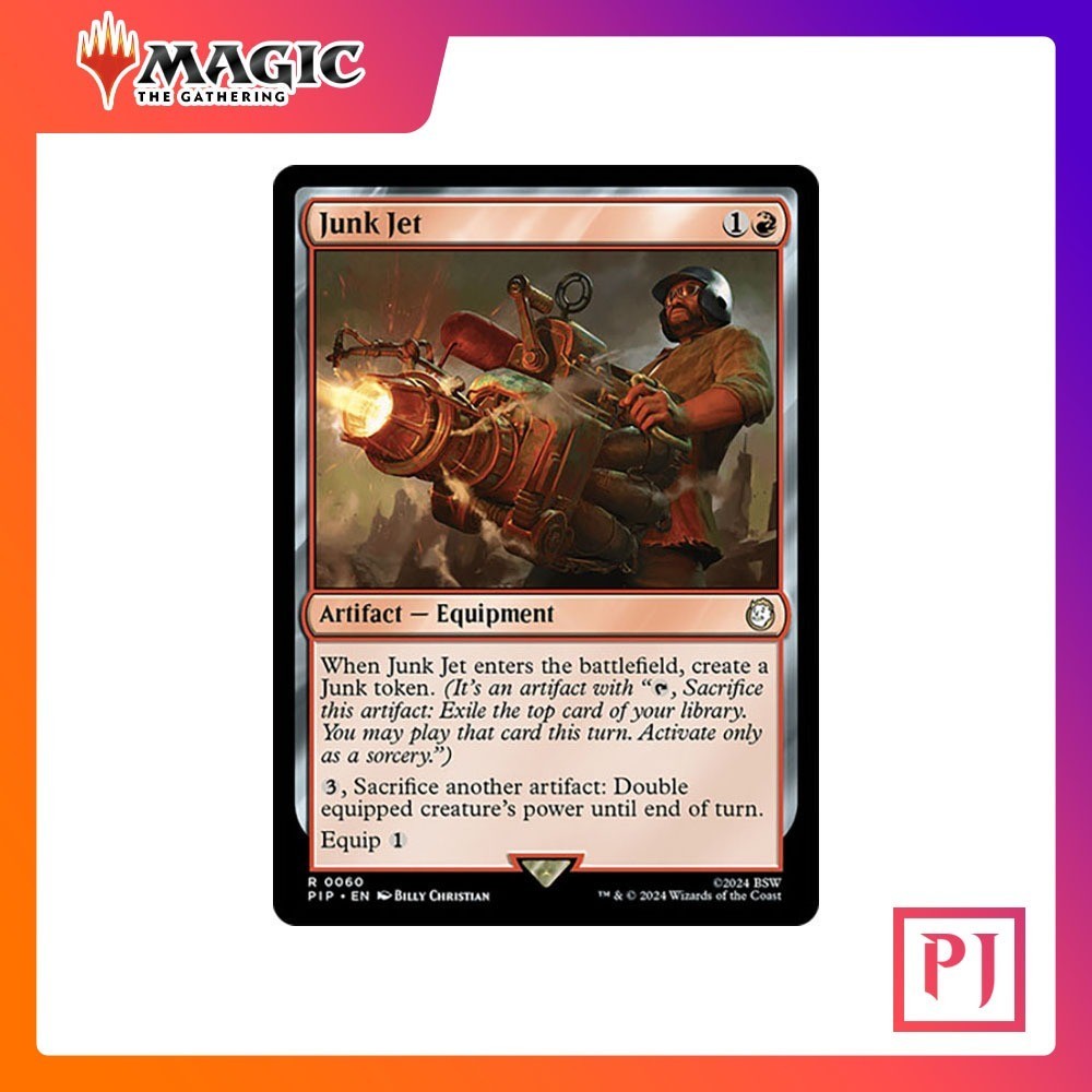 [MTG] Junk Jet-Fallout Commander [PIP] [RED] [RARE] [NORMAL] [ENG ...