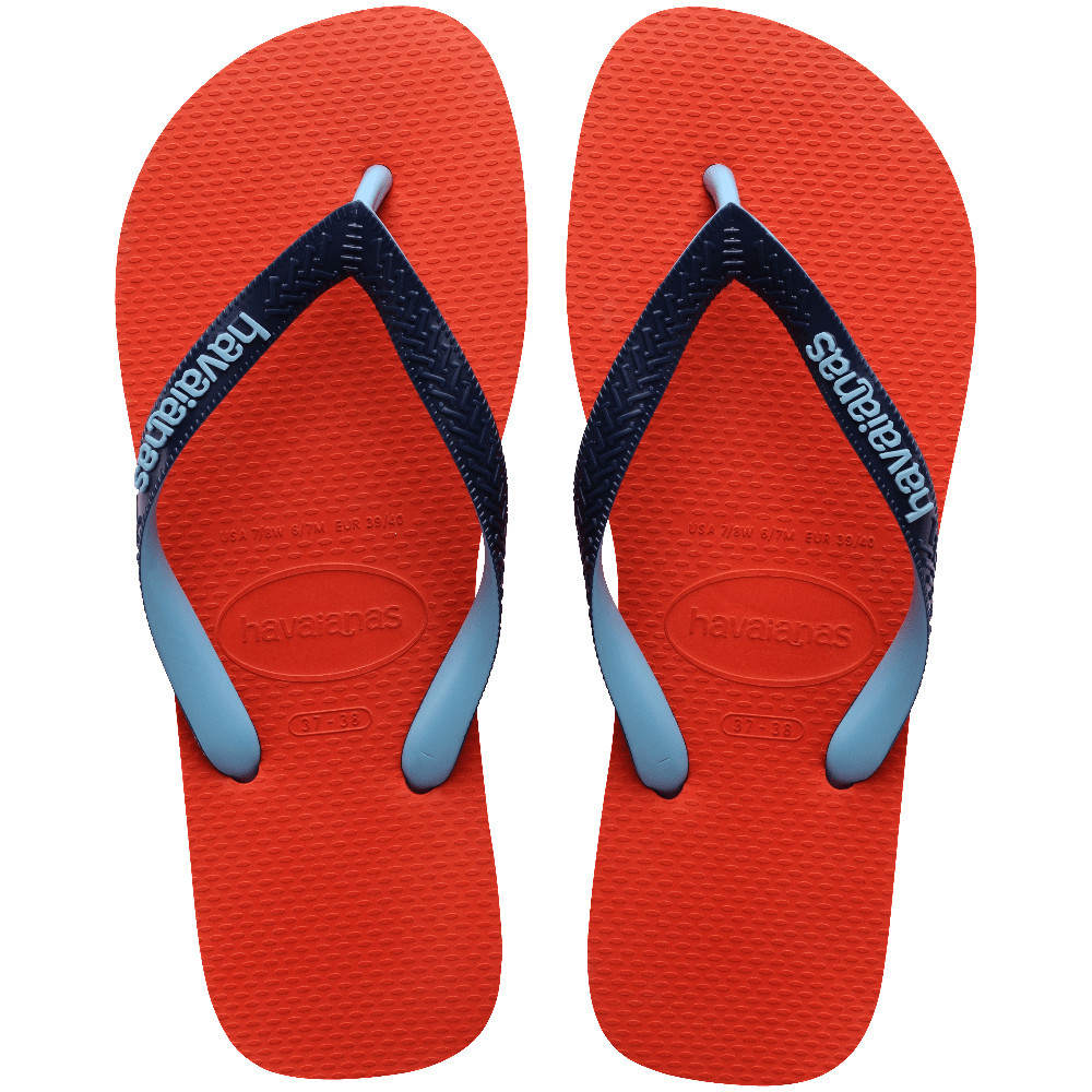 Havaianas Mens Top Mix Flip Flops Orange 41155495023u H3orxx Shopee