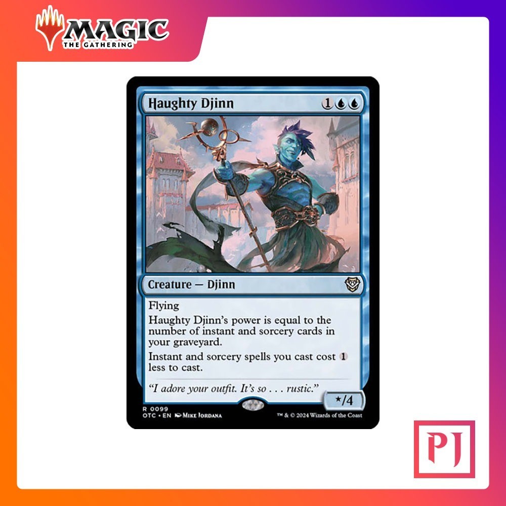 [MTG] Haughty Djinn [OTC] [BLUE] [RARE] [NORMAL] [ENG] (Magic Card ...