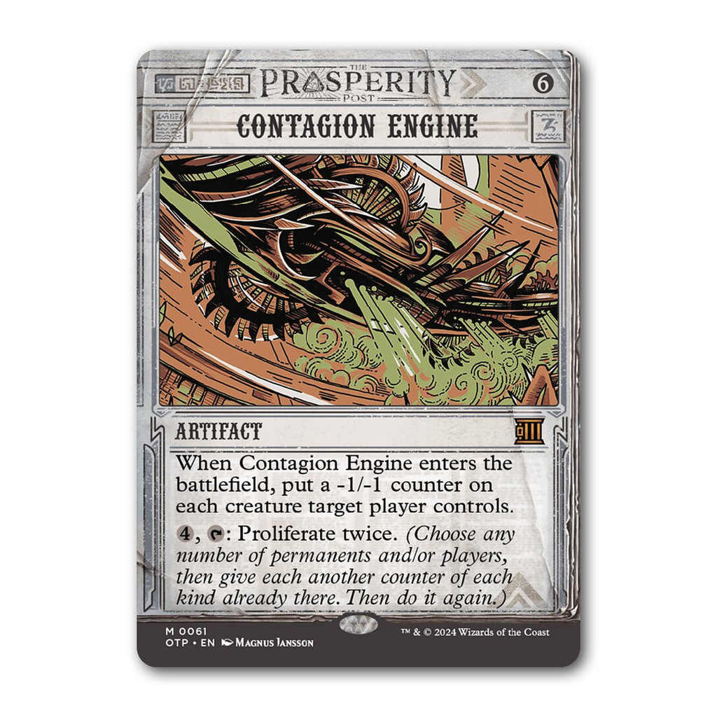 [MTG] Contagion Engine [OTP] [Colorless] [Mythic] [Normal] [ENG] [2024 ...