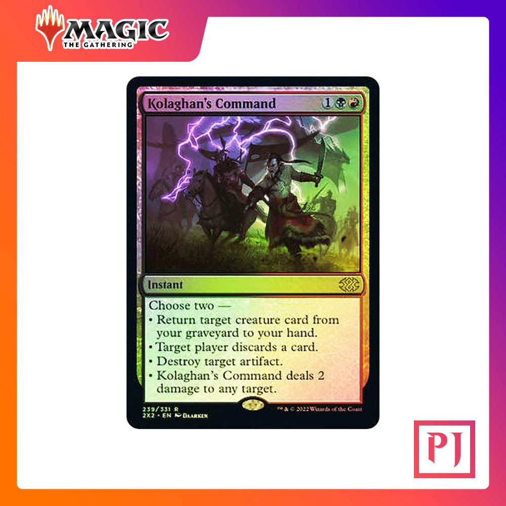 [MTG] Kolaghan's Command [2X2] [MULTI] [RARE] [FOIL] [ENG] (Magic Card ...