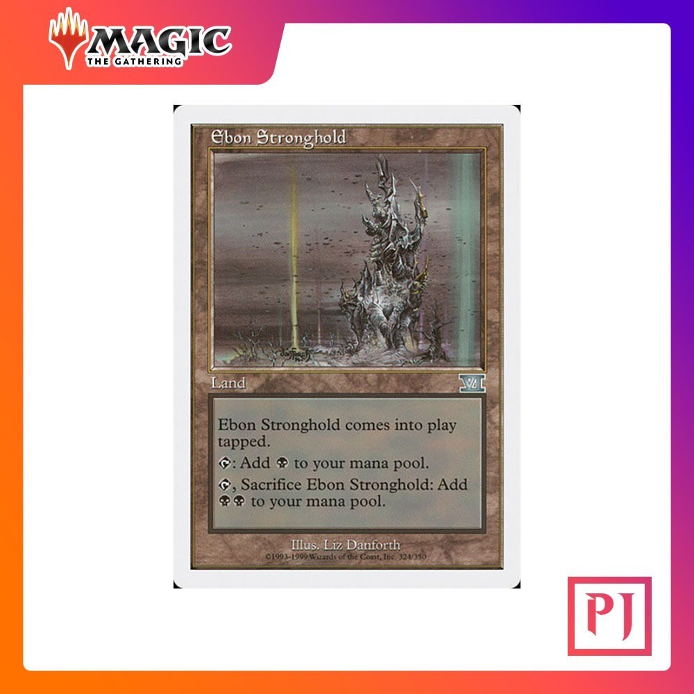 [MTG] Ebon Stronghold [6TH] [LAND] [UNCOM] [NORMAL] [ENG] (Magic Card ...