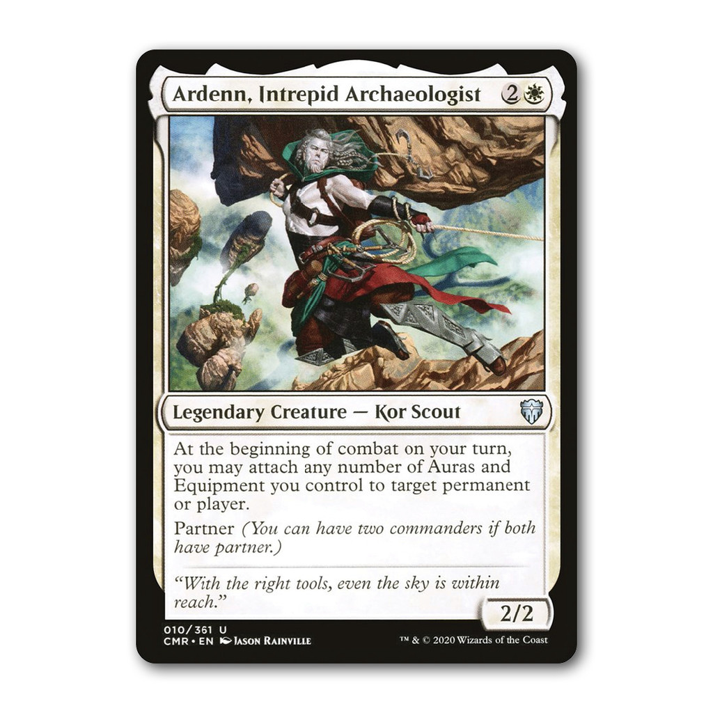 [MTG] Ardenn Intrepid Archaeologist [CMR] [White] [Uncom] [Normal] [ENG ...
