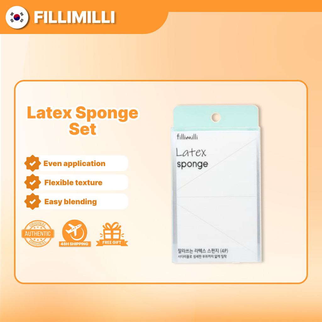 Fillimilli Latex Sponge (4P) | Shopee Philippines