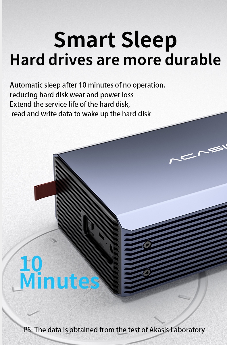 ACASIS 3.5Inch Disk Array Box RAID Array Cabinet USB3.0 To SATA 48TB ...