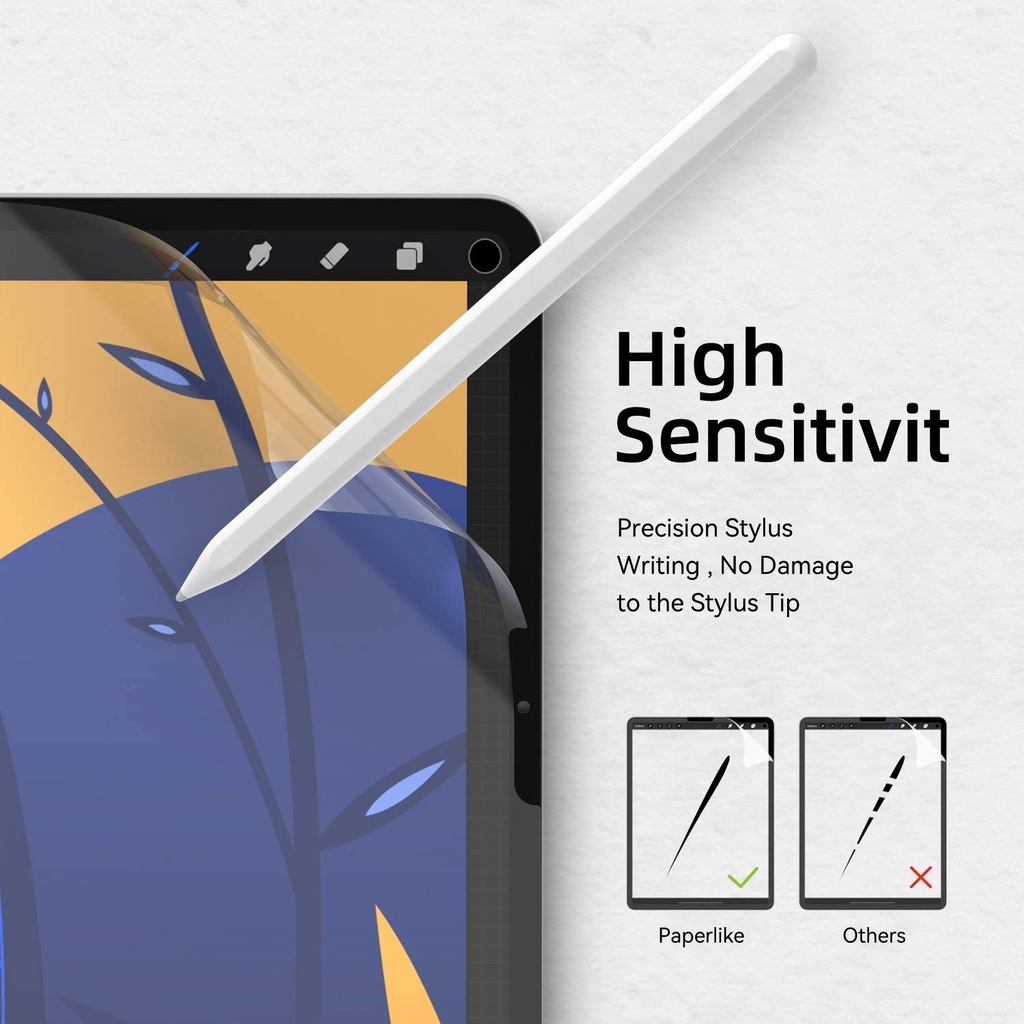 Paper Film Like Screen Protector For iPad 11th Air 11" 13" 2025 Pro 11 ...