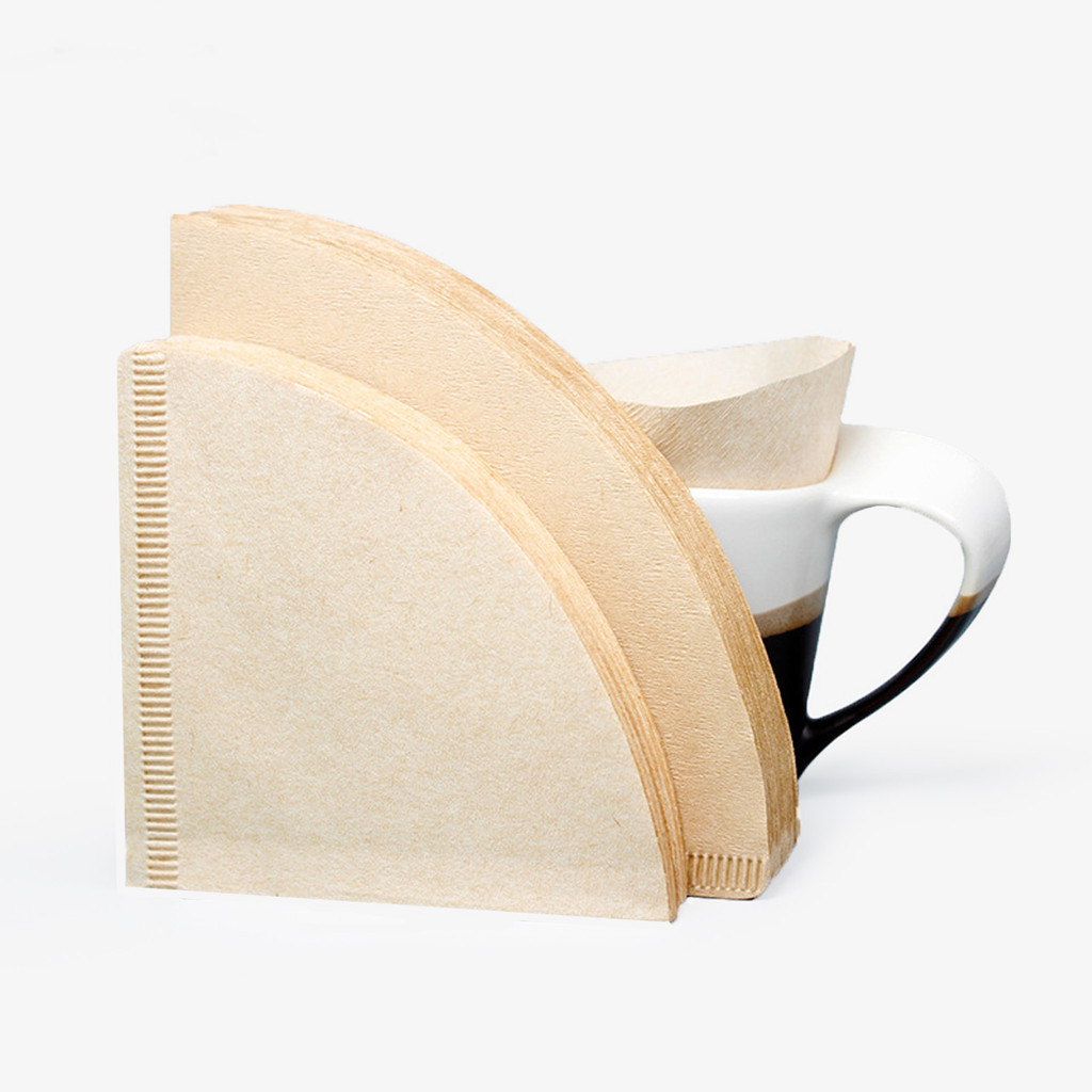 coffee Filter Paper Drip 100 Sheets 3 Free 1 Thick Sheet Unbleached ...