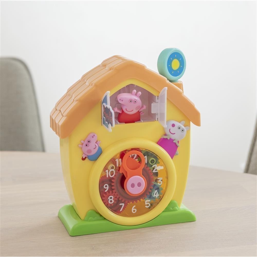 Peppa Pig Cuckoo Clock Toys Cog Gear | Shopee Philippines