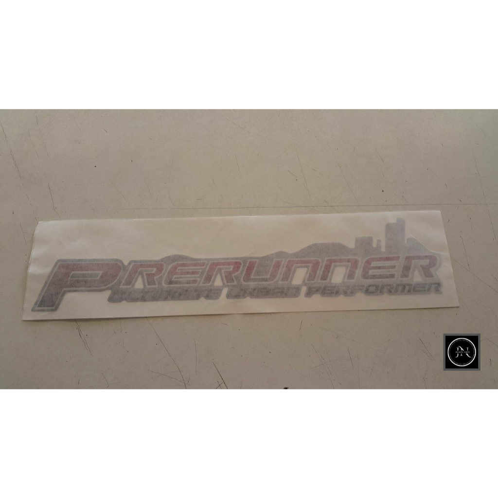 (Twin Pack) 3M Side Stickers PRERUNNER Attached To 2003 VIGO 2008 SMART ...