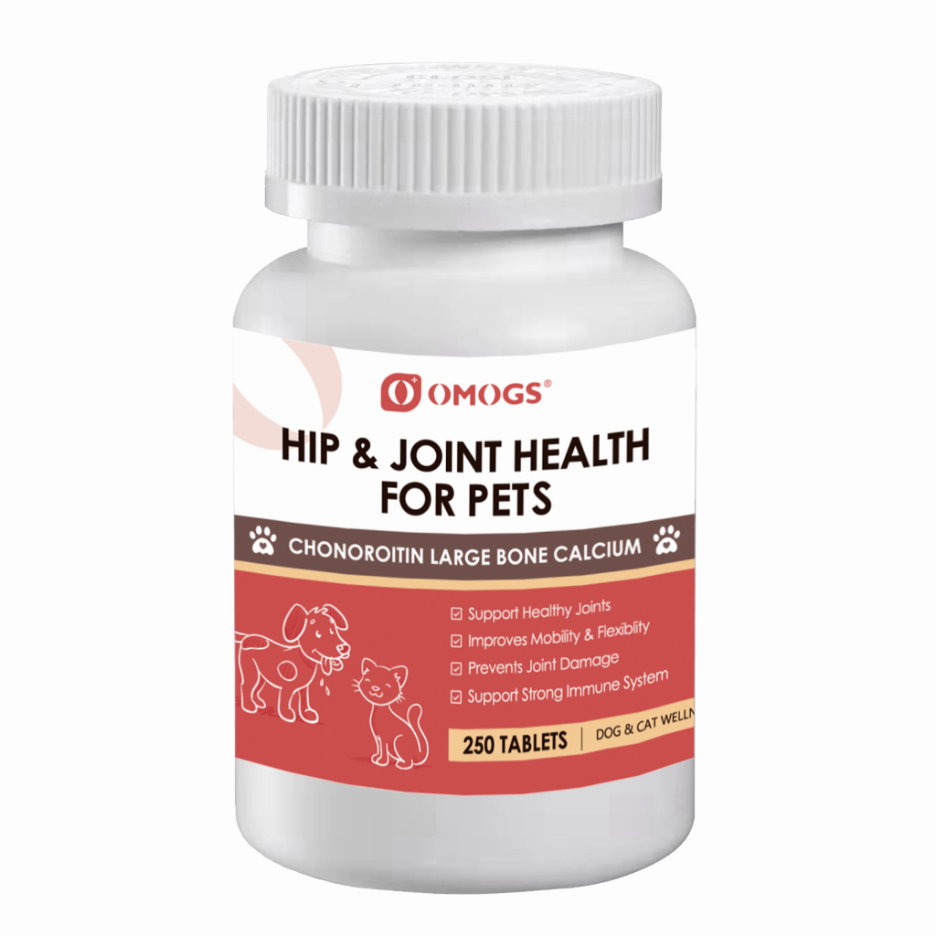 OMOGS Dog Joint Bone Health Repair Analgesic Pain Relief 250 Tablets ...