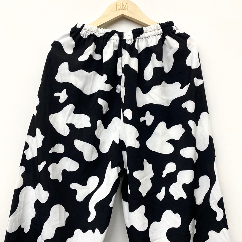 Italian Silk Pants (Cow Pattern) | Shopee Philippines
