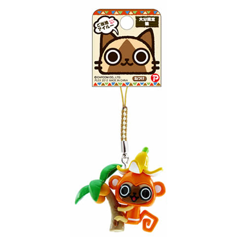 Keychain Phone Holder Monhun Cat AIROU Monster Hunter CAPCOM New Palico ...