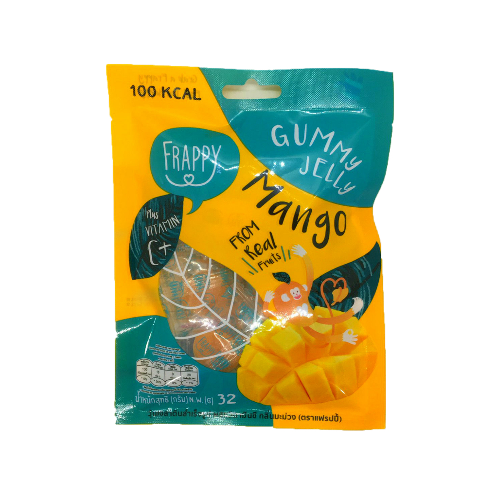 Frappy Gummy Mango Flavor Mixed With Vitamin C Plus-Flavored (32 g ...