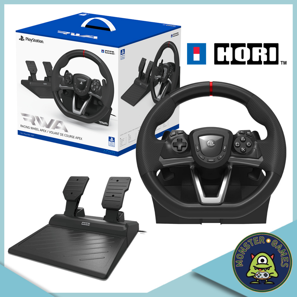 Hori Racing Wheel Apex for PS5 PS4. PC (Steering PS4 PS5 & PC)(Hori ...