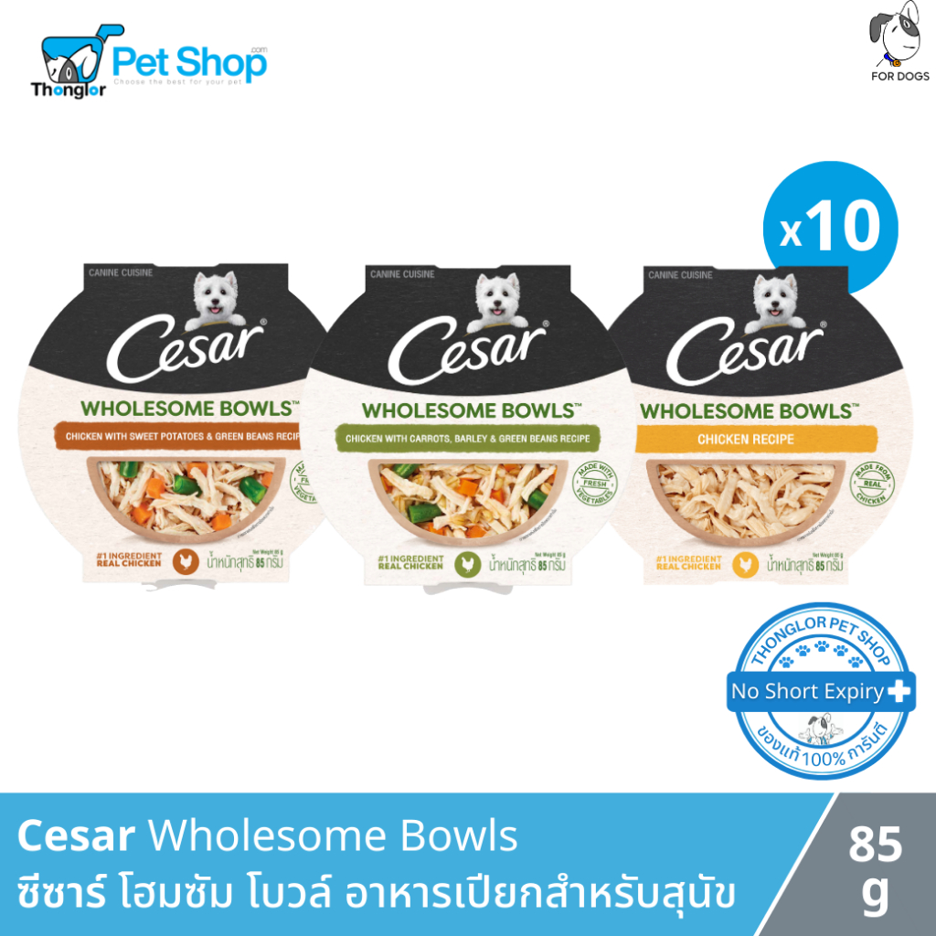 (Box) Mars Cesar Wholesome Bowl-Homesome (85gx10) | Shopee Philippines