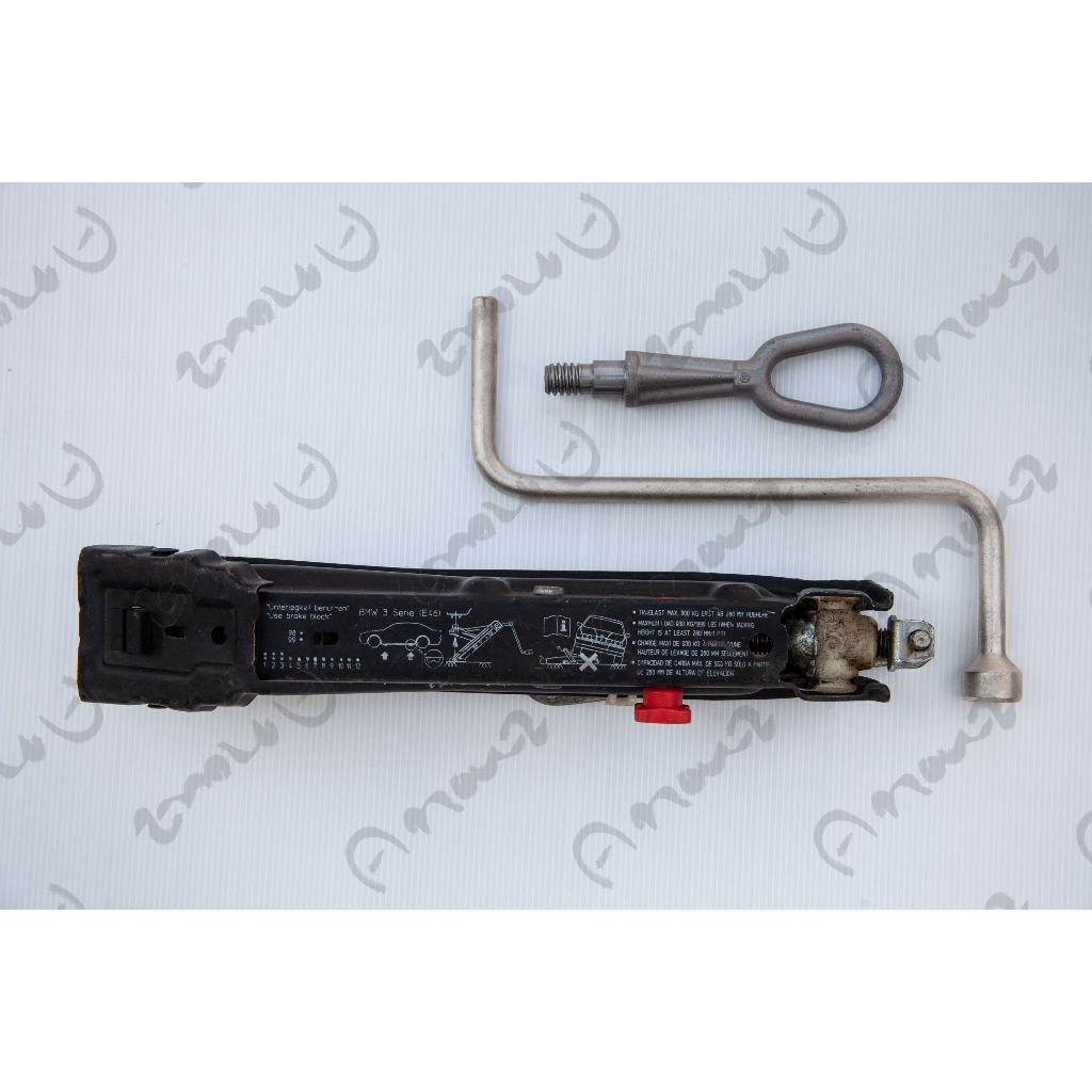 Compact Emergency Spare Tire Kit For BMW 1,3,5,7 Series – Scissor Jack, Lug Wrench, Rim & Tire