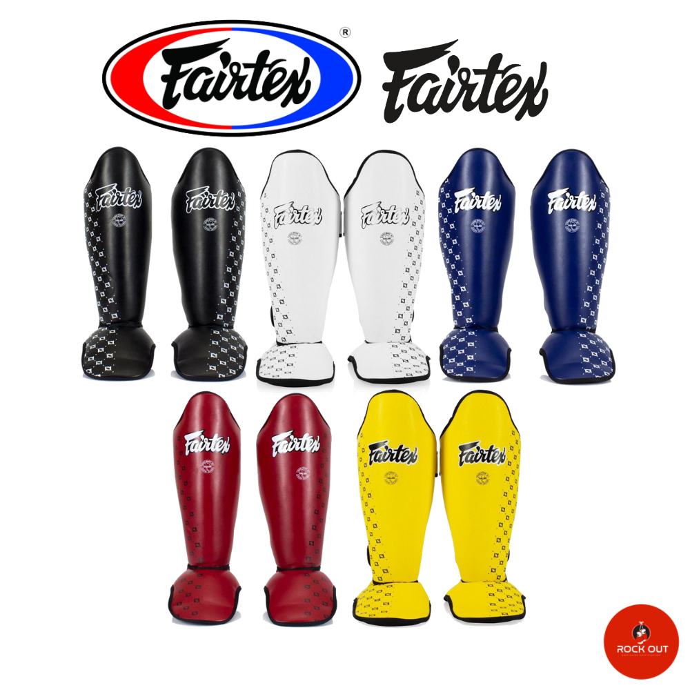 Faitex SP5 Black Lage Shin Guads + BGV1 16 Oz Black/White