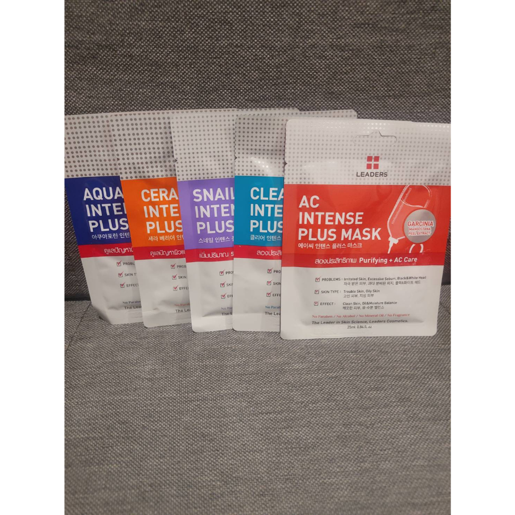 Leaders mask 25ml. Face Sheet Type Shopee Philippines