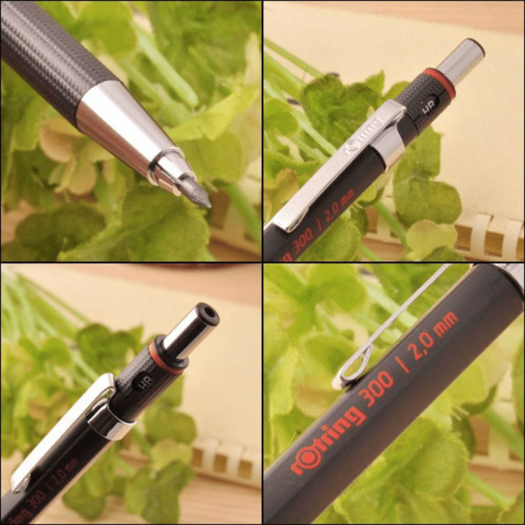 Rotring 300 2.0 mm. Mechanical Pencil Large Lead 2.0 Waiting Drawing ...