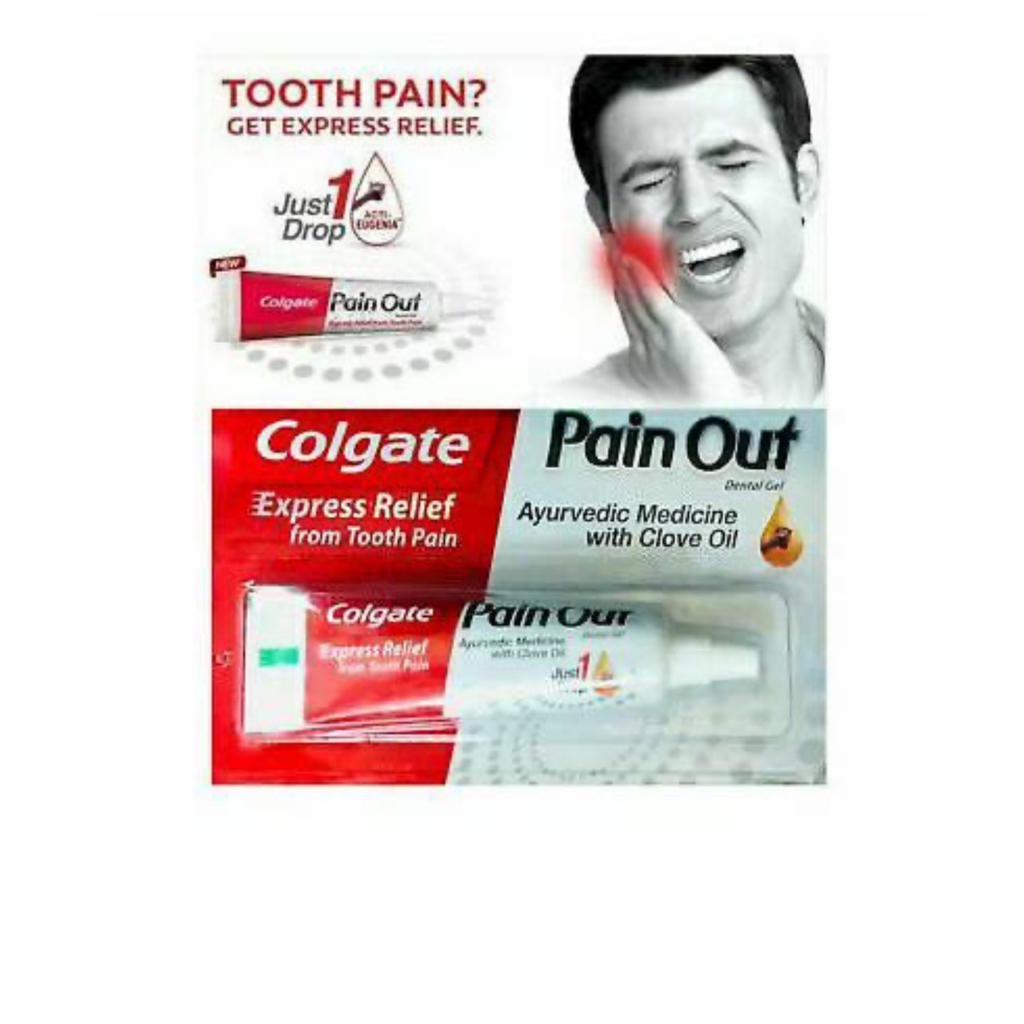 Colgate Pain Out Tooth Relief Gel 10 G. Shopee Philippines