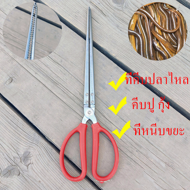 Eel tongs, eel catches, crab tongs, crab tongs, shrimp tongs, aquatic