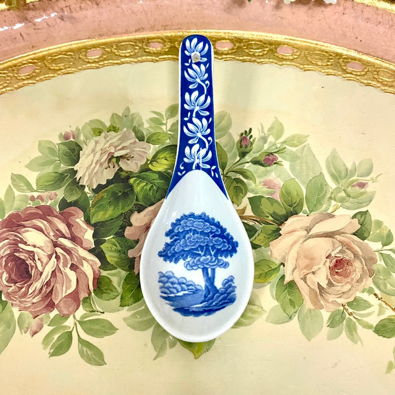 Spode Blue Italian Spoon Medium | Shopee Philippines