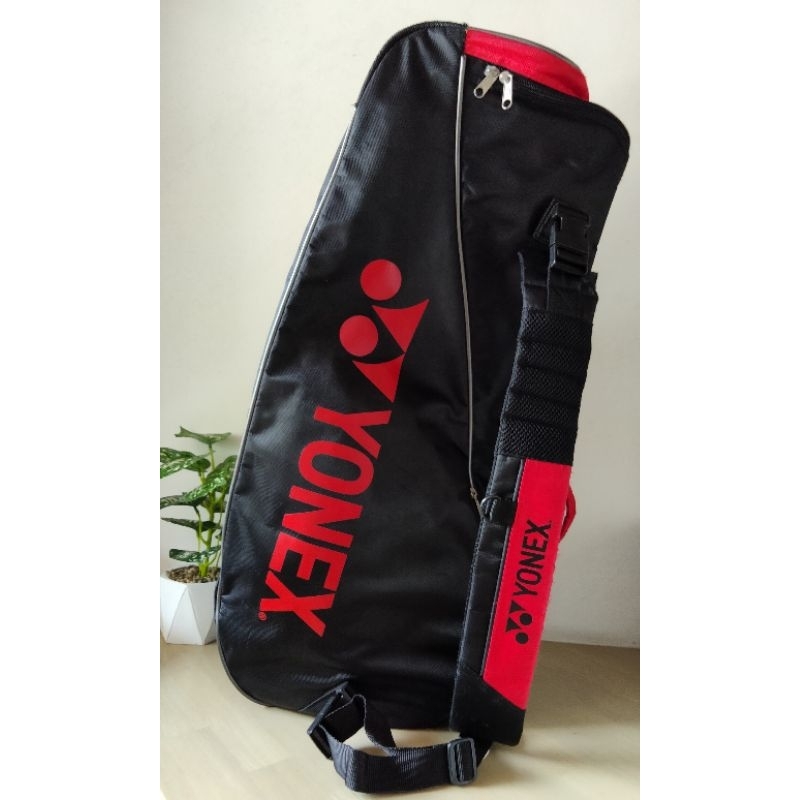 Yonex 4 Racket Tennis Bag Black/Red LightBlue/Silver | Shopee Philippines