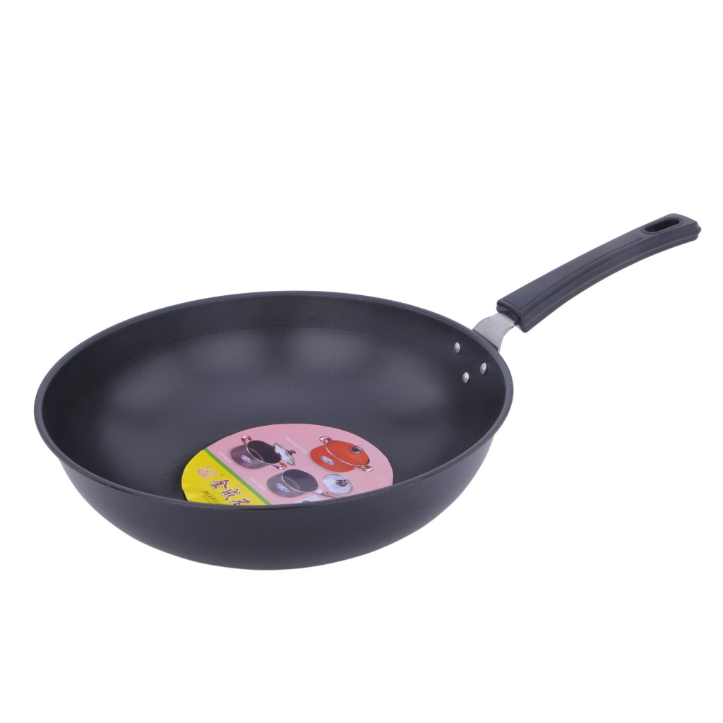 Teflon Pan Fast Heating Very Hot Size 32 Cm. Deep Shape Cookware Set ...