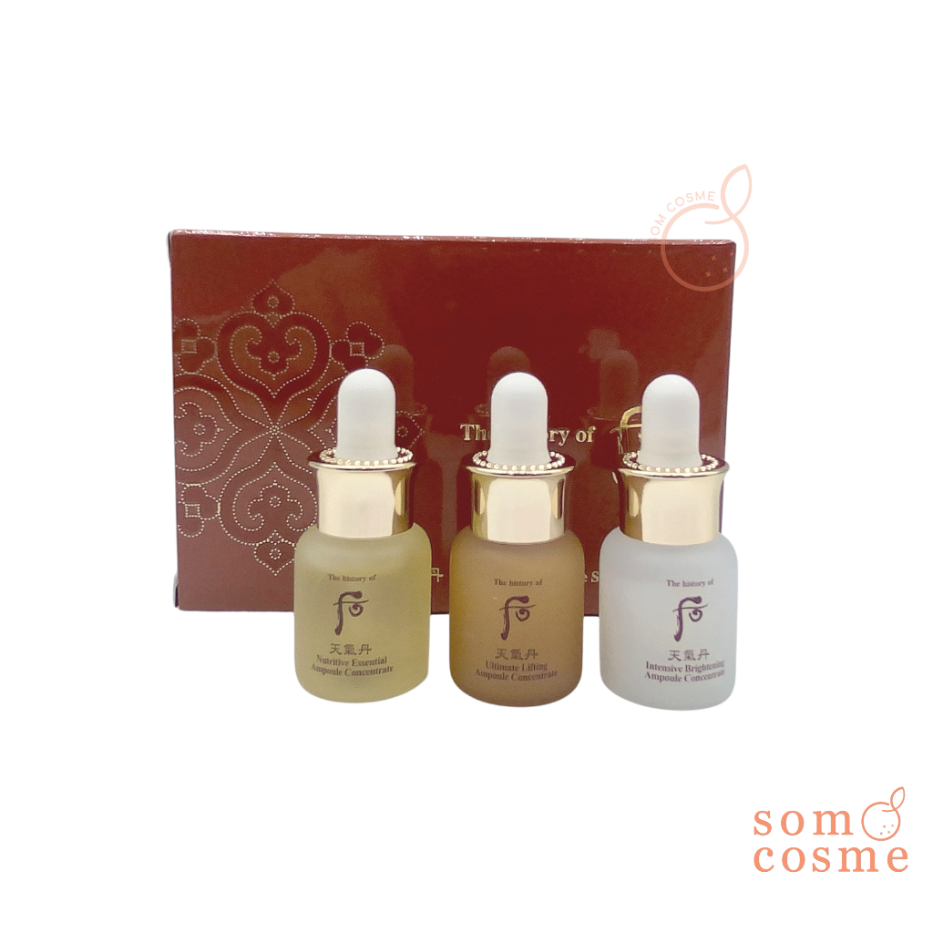 The History of Whoo Cheongidan Ampoule Concentrate Special Kit Shopee