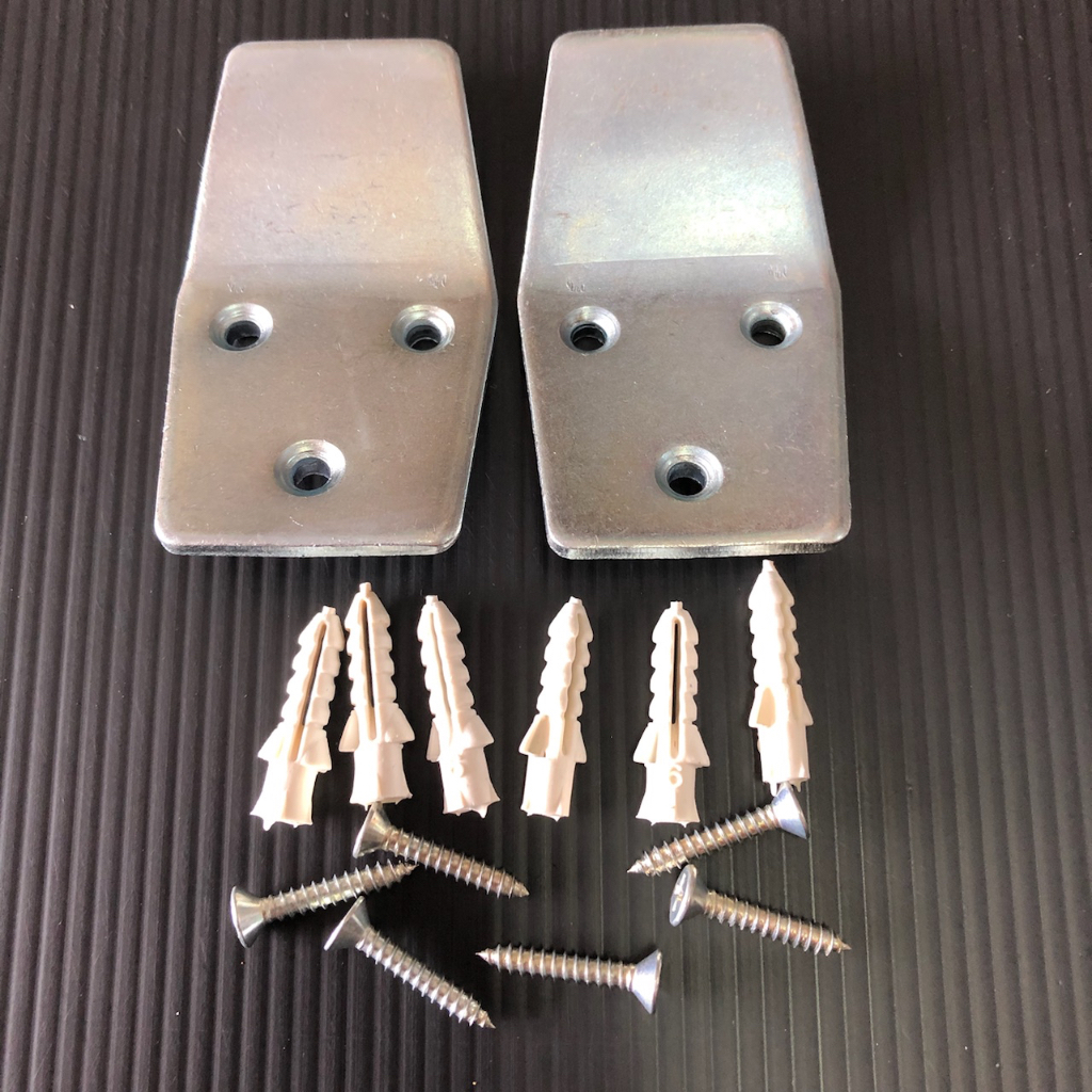 Basin Bracket Sink Washbasin Fan Stand Thick Steel Free Bolts + Anchors