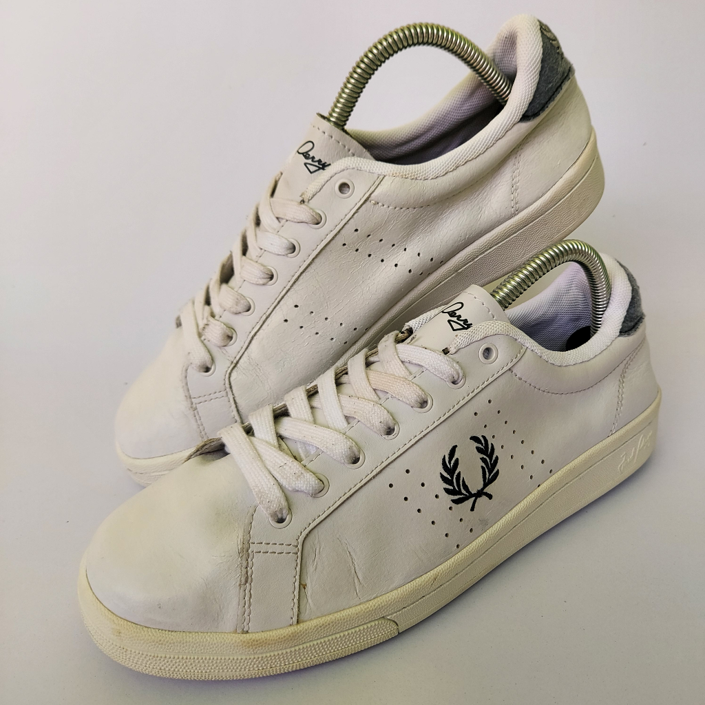 Authentic Second Hand Sneakers Fred perry | Shopee Philippines