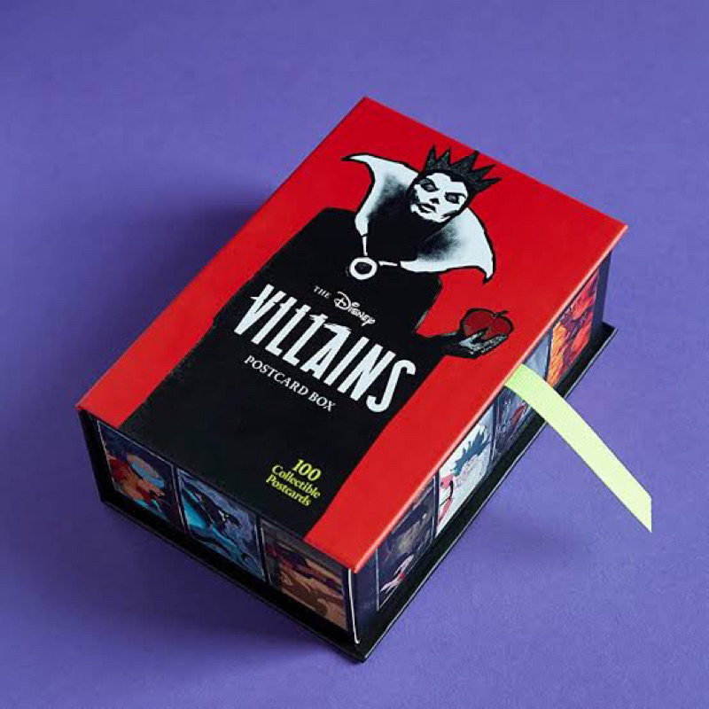 The Disney Villains Postcard Box: 100 Collectible Postcards (Disney x ...