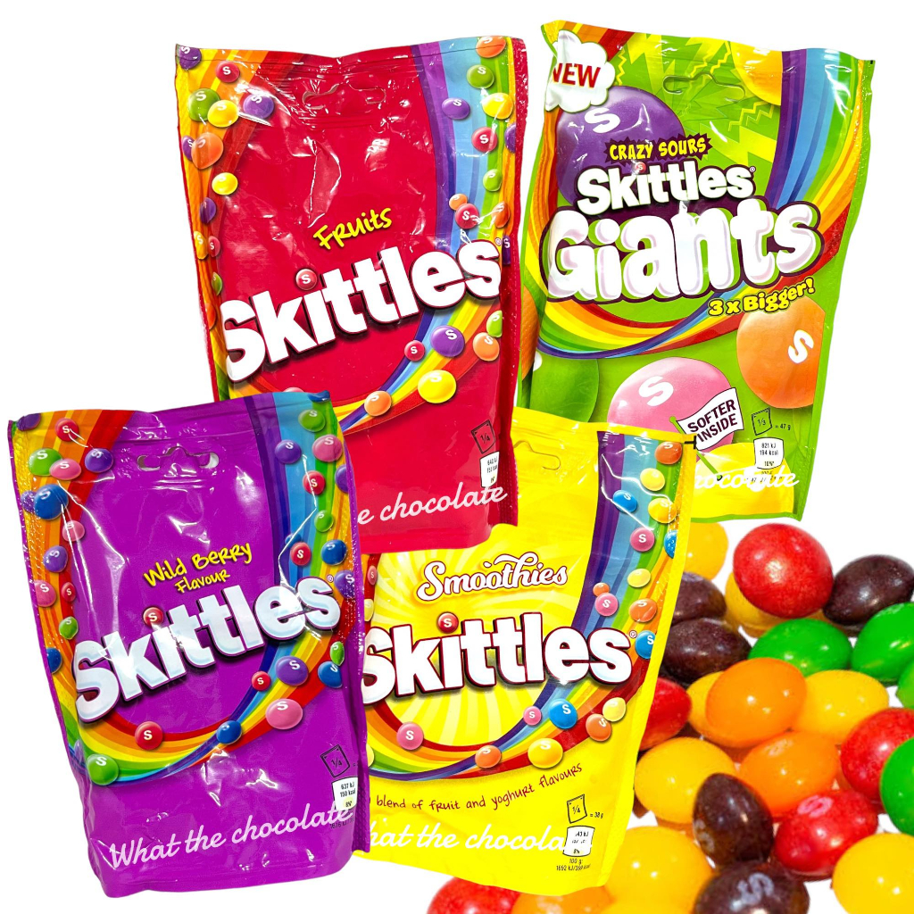 Skittles Fruits&Crazy Sours (152g.) | Shopee Philippines