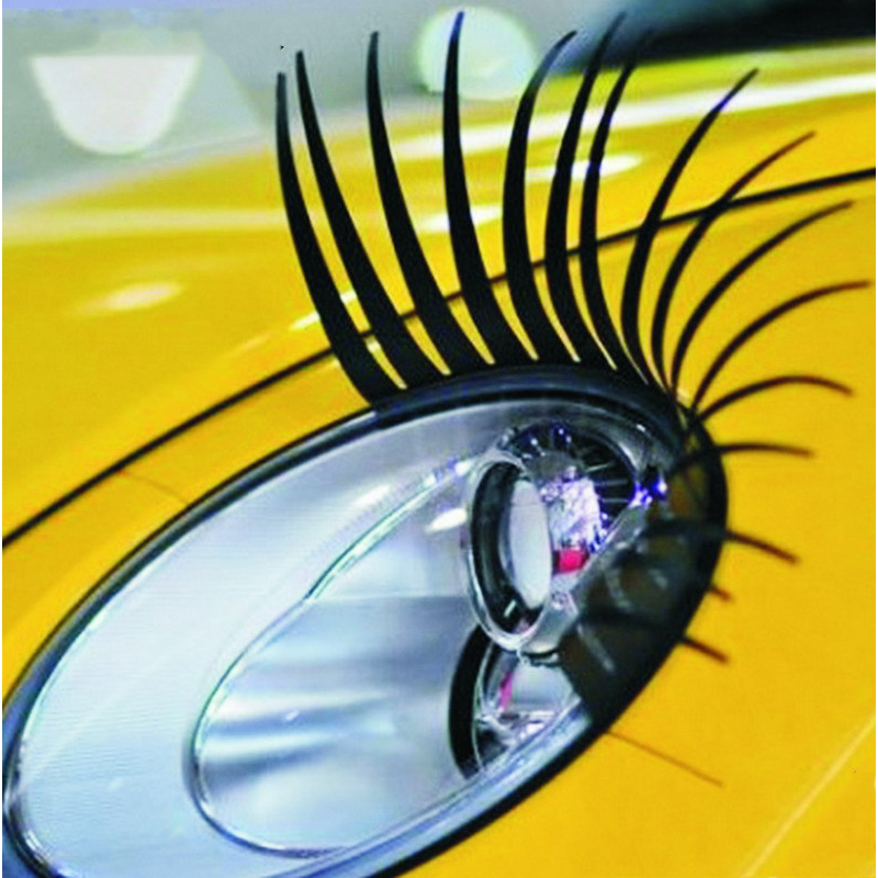 Super Cute 3d Car Headlight Sticker For Decoration | Shopee Philippines