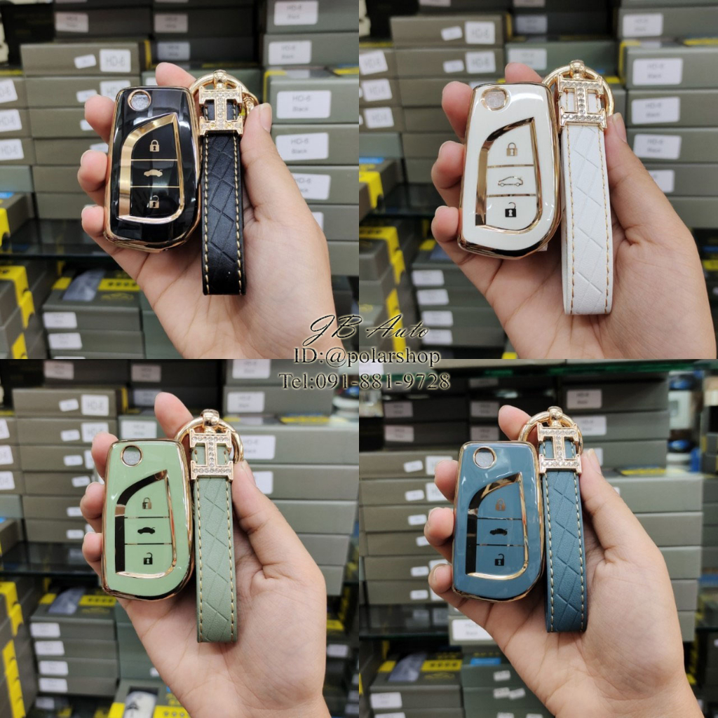 TOYOTA Key Case Car Remote Install The To The Model ALTIS REVO Folding