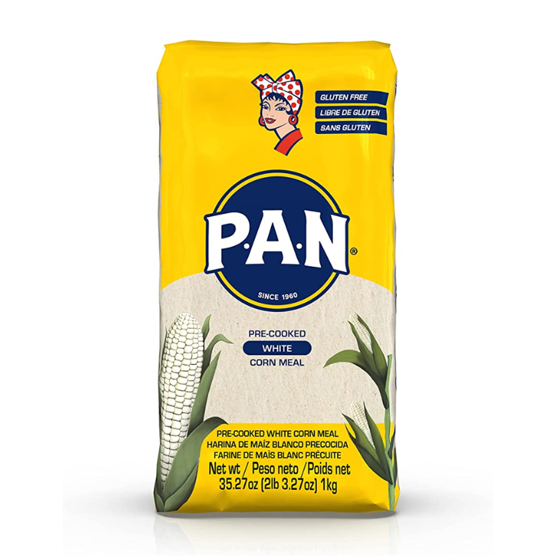 1 kg of corn starch PAN corn flour 1kg pre cooked white corn meal