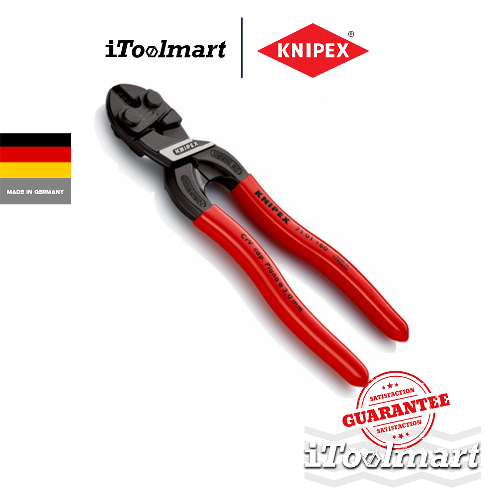 Draper Knipex Cobolt® Compact Bolt Cutter, 160mm - 71 01 160 SB main image 1