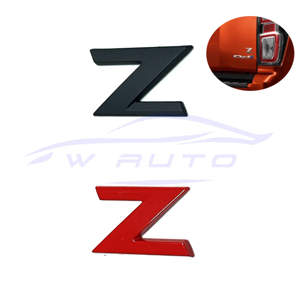 LOGO For Rear Cover Label Z Sticker ISUZU DMAX 2021 2022 2023 Letters ...